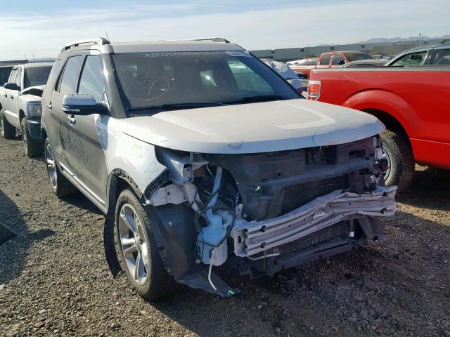 1FM5K7F84FGB31756 - 2015 FORD EXPLORER L WHITE photo 1