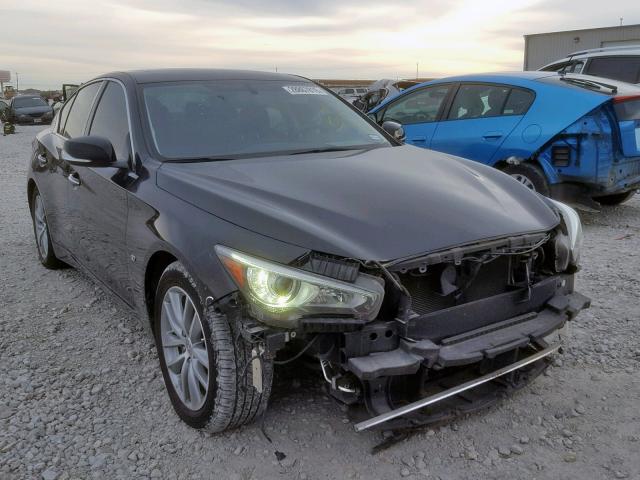 JN1BV7AP0FM333205 - 2015 INFINITI Q50 BASE BLACK photo 1