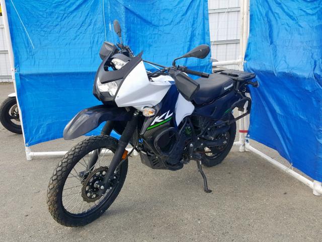 JKAKLEE13FDA82481 - 2015 KAWASAKI KL650 E TWO TONE photo 2