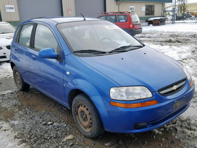 KL1TD66658B076482 - 2008 CHEVROLET AVEO BASE Көк фото 1
