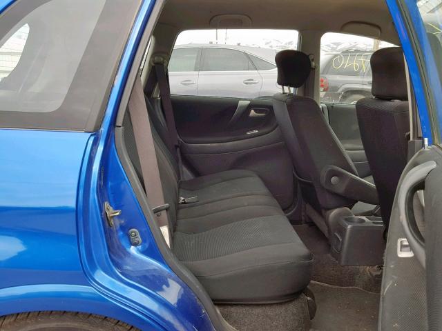 JS2RC61H455301246 - 2005 SUZUKI AERIO SX BLUE photo 6