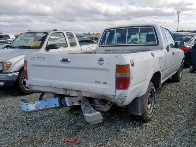 JT4VN93G7K0003307 - 1989 TOYOTA PICKUP 1/2 WHITE photo 4