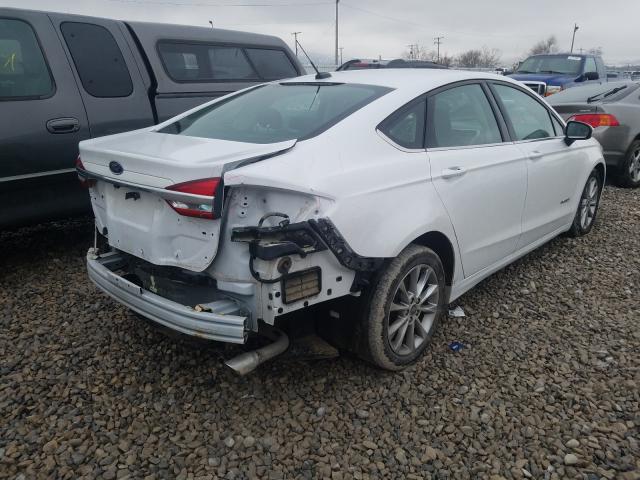 3FA6P0LU3HR386676 - 2017 FORD FUSION SE HYBRID  photo 4