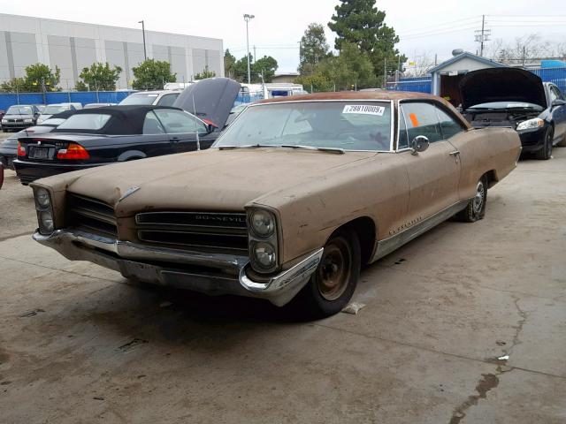 262376C141991 - 1966 PONTIAC BONNEVILLE BEIGE photo 2