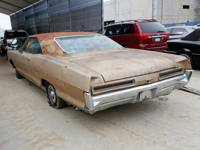 262376C141991 - 1966 PONTIAC BONNEVILLE BEIGE photo 3