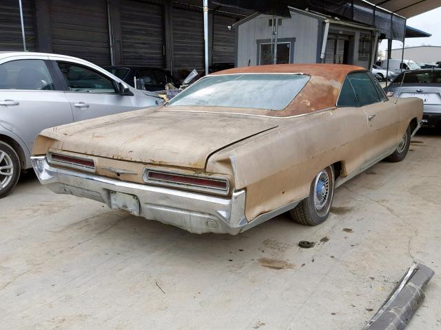 262376C141991 - 1966 PONTIAC BONNEVILLE BEIGE photo 4