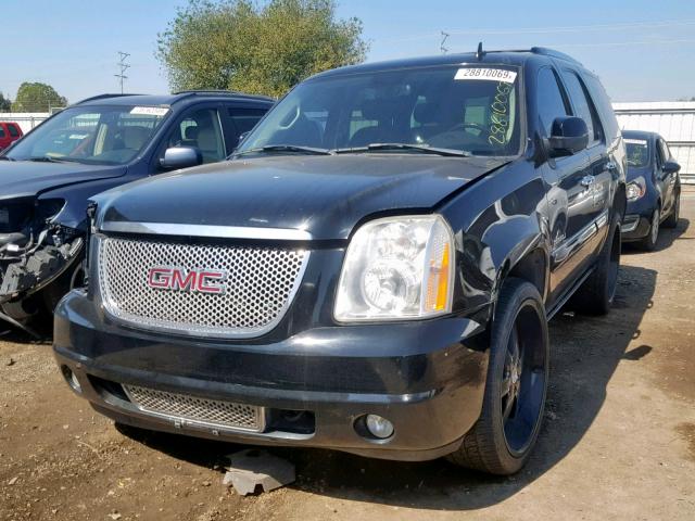 1GKFK63807J298485 - 2007 GMC YUKON DENA BLACK photo 2