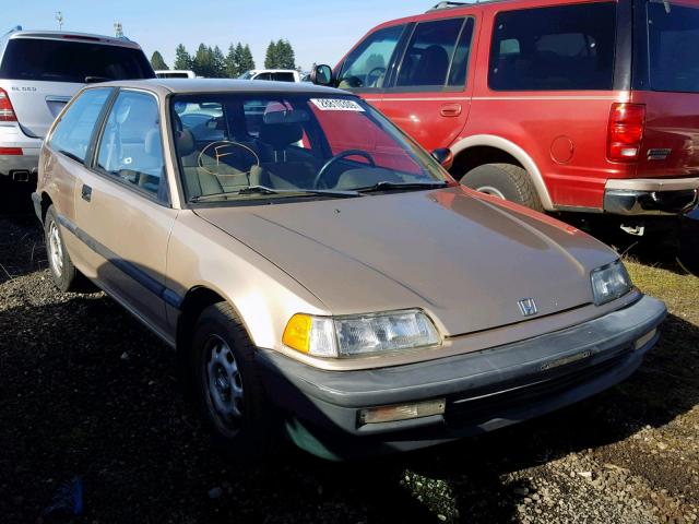 2HGED6450LH533664 - 1990 HONDA CIVIC DX GOLD photo 1