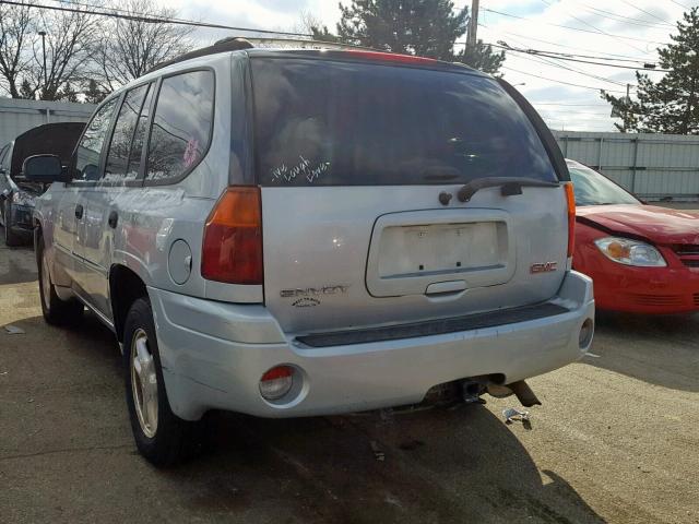 1GKDT13SX72183048 - 2007 GMC ENVOY SILVER photo 3