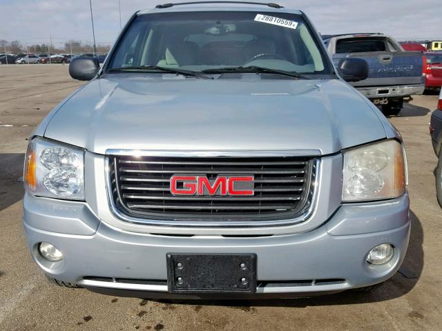 1GKDT13SX72183048 - 2007 GMC ENVOY SILVER photo 9