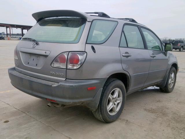 JTJHF10U310185430 - 2001 LEXUS RX 300 GRAY photo 4