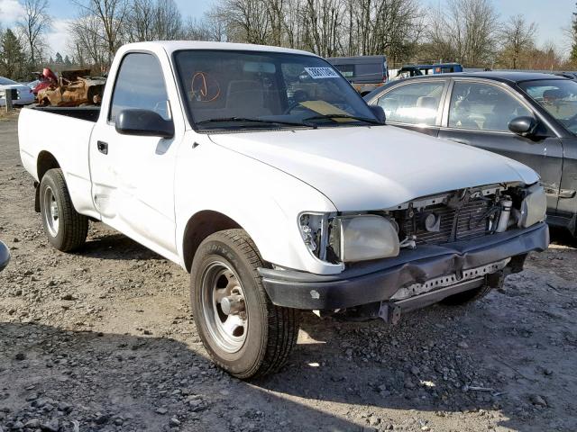 5TENL42N62Z060669 - 2002 TOYOTA TACOMA WHITE photo 1