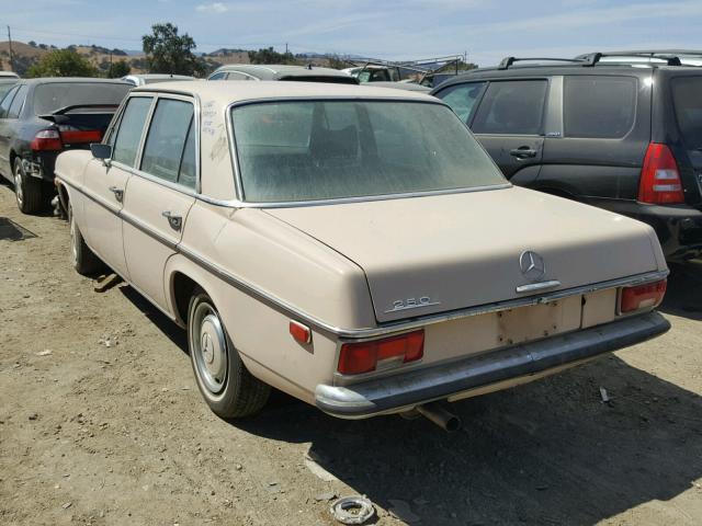 11401010027476 - 1969 MERCEDES-BENZ 250 CREAM photo 3