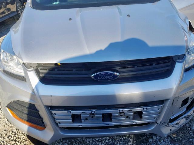 1FMCU0F7XEUA02680 - 2014 FORD ESCAPE S SILVER photo 7