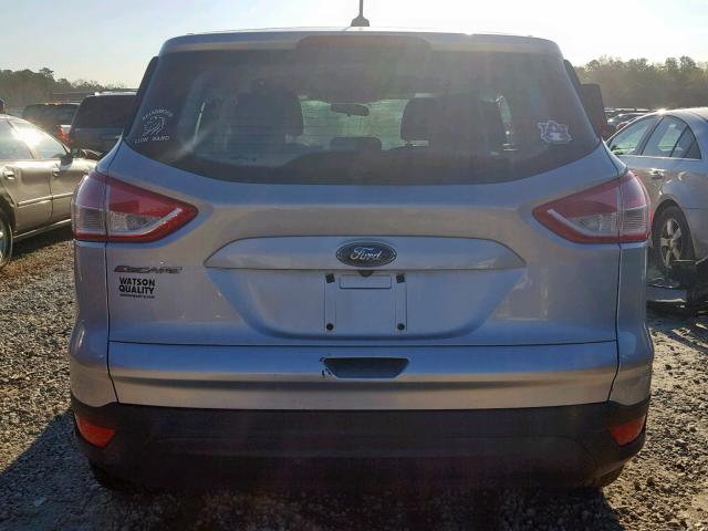 1FMCU0F7XEUA02680 - 2014 FORD ESCAPE S SILVER photo 9