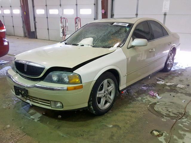 1LNHM87A12Y702736 - 2002 LINCOLN LS WHITE photo 2