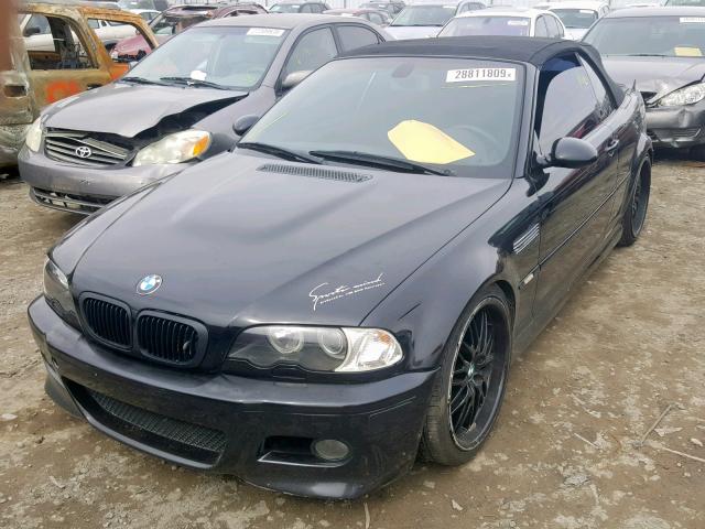 WBSBR93454PK04915 - 2004 BMW M3 BLACK photo 2