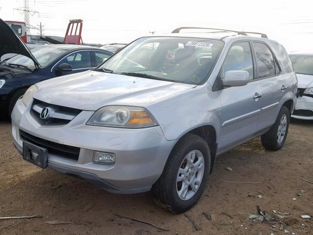 2HNYD18904H549063 - 2004 ACURA MDX TOURIN SILVER photo 2