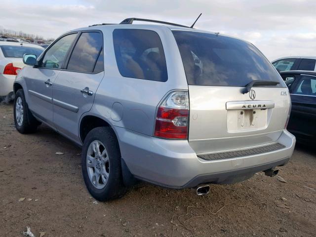 2HNYD18904H549063 - 2004 ACURA MDX TOURIN SILVER photo 3