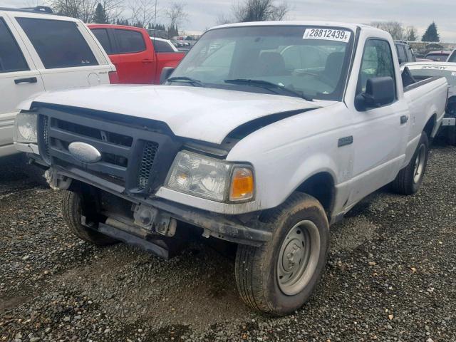 1FTYR10D76PA94282 - 2006 FORD RANGER WHITE photo 2