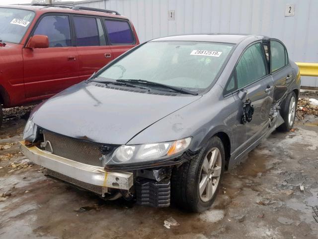 19XFA1F64BE041282 - 2011 HONDA CIVIC LX-S SILVER photo 2