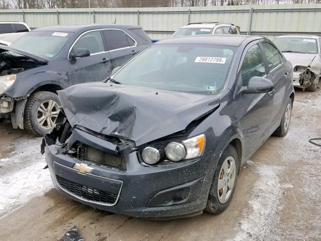 1G1JA5SG2D4169825 - 2013 CHEVROLET SONIC LS 灰色 照片 2