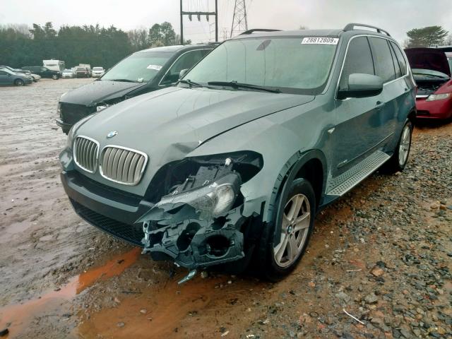 5UXFE83549L170051 - 2009 BMW X5 XDRIVE4 GRAY photo 2