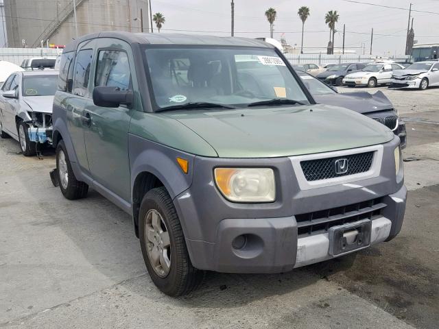 5J6YH18533L009855 - 2003 HONDA ELEMENT EX GREEN photo 1