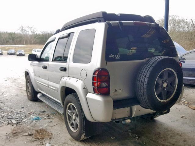 1J4GL38K23W517485 - 2003 JEEP LIBERTY RE GRAY photo 3