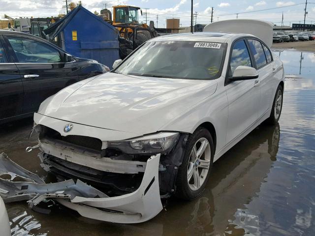 WBA3C1C52DF437144 - 2013 BMW 328 I SULE WHITE photo 2