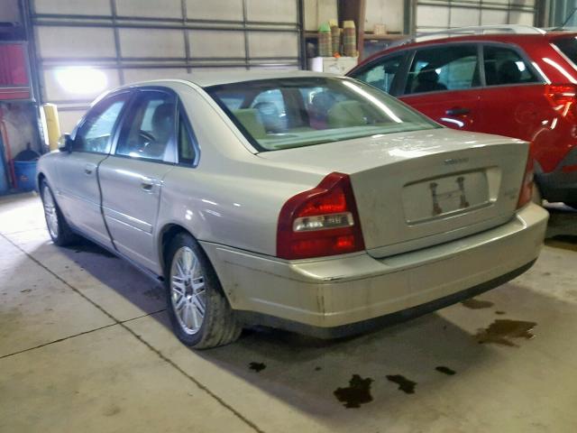 YV1TS92D431301469 - 2003 VOLVO S80 GOLD photo 3