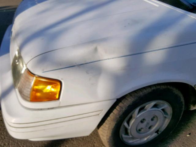 2FAPP36X9NB126661 - 1992 FORD TEMPO GL WHITE photo 9