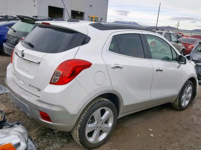 KL4CJESB1FB067431 - 2015 BUICK ENCORE WHITE photo 4