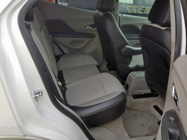 KL4CJESB1FB067431 - 2015 BUICK ENCORE WHITE photo 6