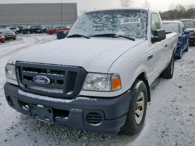 1FTKR1AD0BPA12763 - 2011 FORD RANGER WHITE photo 2