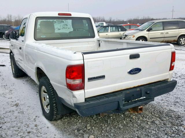 1FTKR1AD0BPA12763 - 2011 FORD RANGER WHITE photo 3