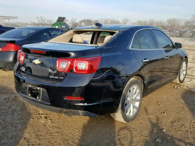 1G11E5SA9GU114342 - 2016 CHEVROLET MALIBU LIM 黑色 照片 4