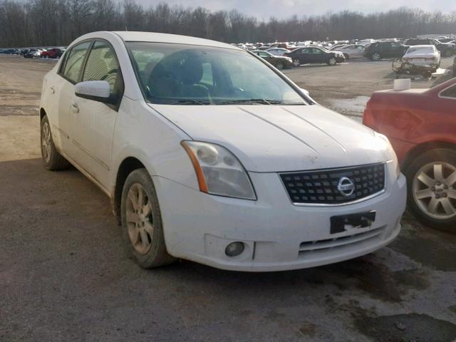 3N1AB61E98L696323 - 2008 NISSAN SENTRA 2.0 WHITE photo 1