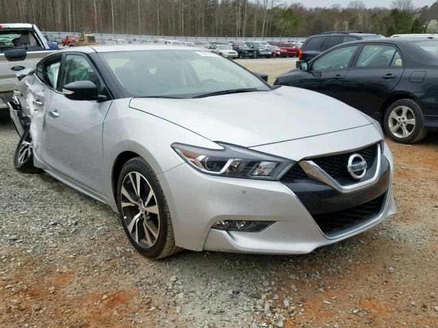 1N4AA6AP2JC390346 - 2018 NISSAN MAXIMA 3.5 SILVER photo 1