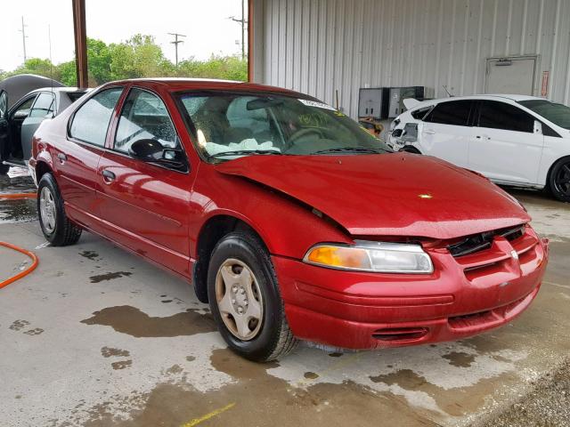 1B3EJ46X0VN674708 - 1997 DODGE STRATUS BURGUNDY photo 1