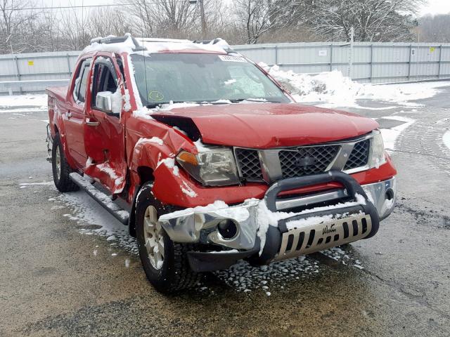 1N6AD07W96C454822 - 2006 NISSAN FRONTIER C RED photo 1