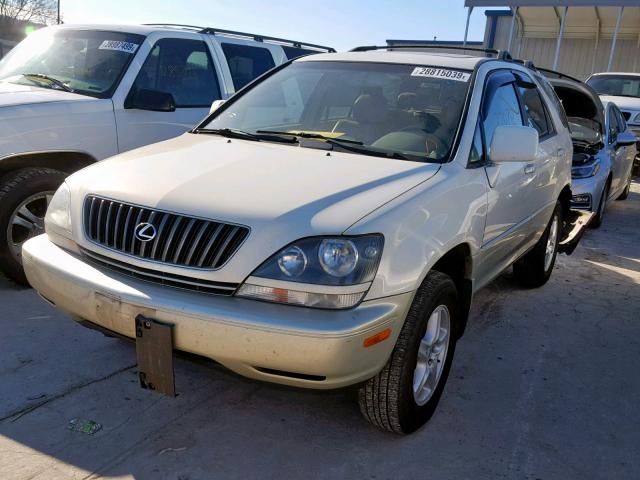 JT6GF10U8Y0066398 - 2000 LEXUS RX 300 WHITE photo 2