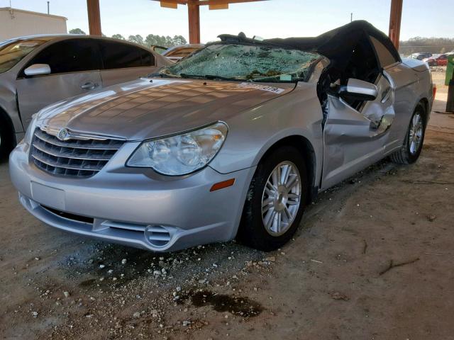 1C3LC55D49N553848 - 2009 CHRYSLER SEBRING TO SILVER photo 2