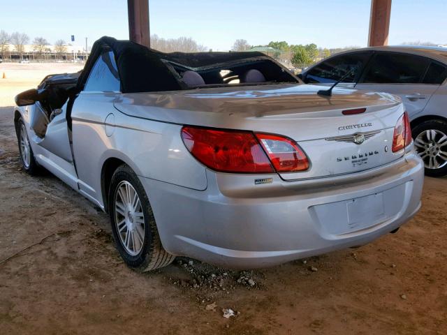 1C3LC55D49N553848 - 2009 CHRYSLER SEBRING TO SILVER photo 3