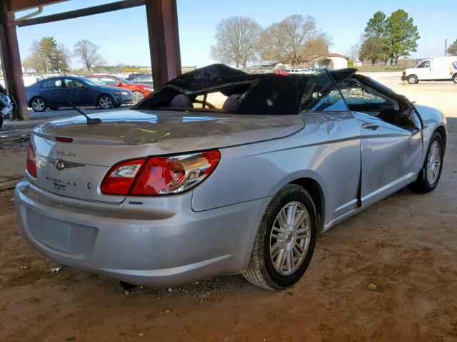 1C3LC55D49N553848 - 2009 CHRYSLER SEBRING TO SILVER photo 4