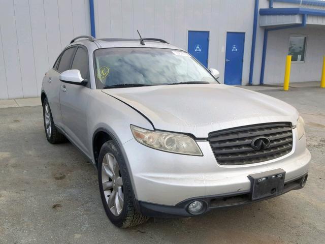 JNRBS08W63X400703 - 2003 INFINITI FX45 SILVER photo 1