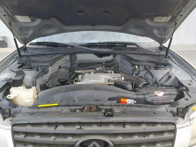 JNRBS08W63X400703 - 2003 INFINITI FX45 SILVER photo 7