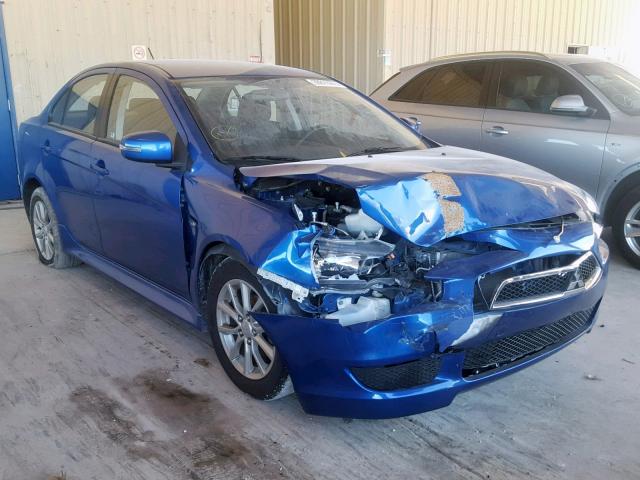 JA32U2FUXFU001465 - 2015 MITSUBISHI LANCER ES BLUE photo 1