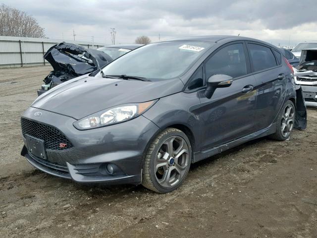 3FADP4GX9GM188649 - 2016 FORD FIESTA ST CHARCOAL photo 2