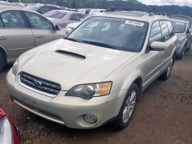 4S4BP67CX54327962 - 2005 SUBARU LEGACY OUT TAN photo 2